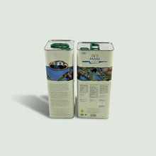Load image into Gallery viewer, Mani Blauel Organic Extra Virgin Olive Oil, Cold Pressed Greek Olive Oil Greece, High in Polyphenol, Multi-awarded Cooking Oil, 2022 Harvest, 5ltr Tin