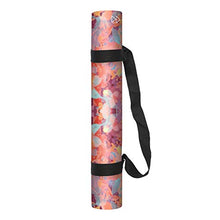Load image into Gallery viewer, YOGA DESIGN LAB | The Combo Yoga MAT | 2-in-1 Mat+Towel | Eco Luxury | Ideal for Hot Yoga, Power, Bikram, Ashtanga, Sweat | Studio Quality | Includes Carrying Strap! (Kaleidoscope, 3.5mm)