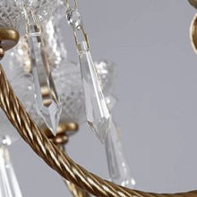 Load image into Gallery viewer, Fushing 10Pcs 1ft Chandelier Icicle Crystal Prisms Pendant Drop Bead Curtain (Style 1)