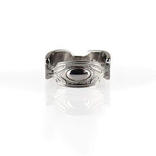 Load image into Gallery viewer, Black Panther Collectors Ring | Licensed Marvel Comics Jewelry | Wakanda Superhero T Challa Accessories | Adjustable Rings | Quality Movie Memorabilia Perfect for Cosplay, Costumes, Halloween