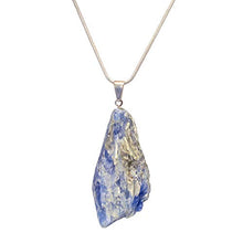 Load image into Gallery viewer, Buy 2 Get 1 FREE ~ Genuine Premium Quality Healing Raw Gemstone Pendant Necklace - Amethyst, Apatite, Citrine, Emerald, Kyanite, Lepidolite, Clear & Rose Quartz, Tourmaline (Lepidolite)