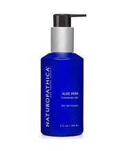 Load image into Gallery viewer, Naturopathica Aloe Cleansing Gel - Gentle Facial Cleanser w/ Aloe Vera, Lavender & Coconut Oil - Vegan, Made in USA, 5 oz. (150 ml)