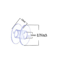 Load image into Gallery viewer, Hekisn Sewing Machine and Embroidery Bobbins, SA156 Bobbins for Brother, Class 15 Transparent Sewing Bobbins (30 Pack)