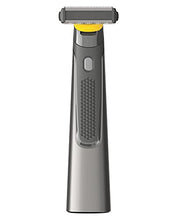 Load image into Gallery viewer, MicroTouch SOLO Titanium, Rechargeable Beard & Body Razor that Trims, Edges, Shaves, and Grooms