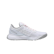 Load image into Gallery viewer, Reebok Women's Nanoflex TR Cross Trainer, White/Pure Grey/Orange Flare, 10