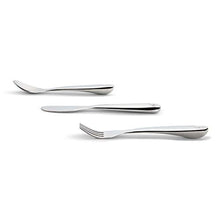 Load image into Gallery viewer, Munchkin Polish Toddler Fork, Knife and Spoon Utensil Set, Stainless Steel