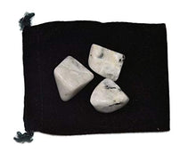 Load image into Gallery viewer, Healing Crystals India Chakra Crystals Healing Stones Natural Crystals Gemstones Spiritual Stones Reiki Healing Chakra Balancing Metaphysical Healing Polished Tumbled Stones (10, Rainbow Moonstone)
