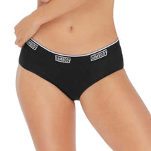 Load image into Gallery viewer, Bambody Leak Proof Hipster: Sporty Period Panties for Women and Teens - 1 Pack: Black - Medium