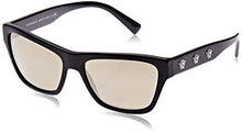 Load image into Gallery viewer, Versace Womens Sunglasses Black/Gold Acetate - Non-Polarized - 56mm
