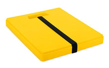 Load image into Gallery viewer, Camco 44541 Large RV Stabilizing Jack Pads Without Handle, Helps Prevent Jacks from Sinking, 14 Inch x 12 Inch Pad - 2 Pack, Yellow