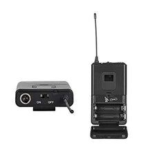 Load image into Gallery viewer, Wireless Microphone System Frequency A 8 Channel Microphone UHF 4 Handheld Mic 4 Headset 4 Lavalier Bodypack 4 Lapel Mic Karaoke System Church Speaking Conference Wedding Party Ktv