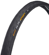 Load image into Gallery viewer, Continental Ultra Sport II Bike Tire, Black, 700cm x 25