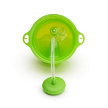Load image into Gallery viewer, Munchkin Any Angle Click Lock Weighted Straw Cup, Blue/Green, 10oz, 2pk