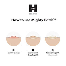 Load image into Gallery viewer, Mighty Patch Original from Hero Cosmetics - Hydrocolloid Acne Pimple Patch for Zits and Blemishes, Spot Treatment Stickers for Face and Skin, Vegan and Cruelty Free (36 Count)