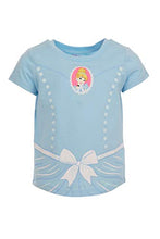 Load image into Gallery viewer, Disney Princess Little Girls 5 Pack T-Shirt Blue/Pink/Yellow 6-6X