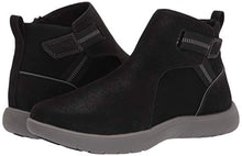 Load image into Gallery viewer, Clarks Women's Adella Cove Ankle Boot, Black Textile, 9M