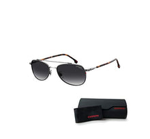 Load image into Gallery viewer, Carrera CA224/S 06LB/9O 58M Ruthenium/Dark Grey Gradient Aviator Sunglasses For Men For Women+FREE Complimentary Eyewear Care Kit