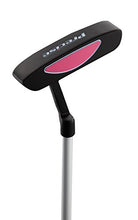 Load image into Gallery viewer, Remarkable Girls Right Handed Pink Junior Golf Club Set for Age 9 to 12 (Height 4'4" to 5') Set Includes: Driver (15"), Hybrid Wood (25, 7, 9 Iron, Putter, Bonus Stand Bag & 2 Headcovers