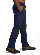 Load image into Gallery viewer, TACVASEN Men's Pants Waterproof Windproof Skiing Pants with Multi Pockets, Light gray, 34