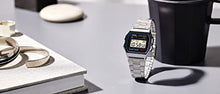 Load image into Gallery viewer, Casio Men's A158WA-1DF Stainless Steel Digital Watch