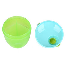 Load image into Gallery viewer, Kidsmile Baby Penguin No-Spill Milk Powder Dispenser, On-The-Go Baby Formula Dispenser, Anti-Skid Milk Container and Snack Cup, 2pcs of Pink and Green