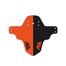 Load image into Gallery viewer, All Mountain Style AMSMG1ORBK Front Mudguard – Protects You and Your Bike from Waste and Dirt, Orange/Black