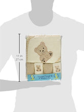 Load image into Gallery viewer, Spasilk 100% Cotton Hooded Terry Bath Towel with 4 Washcloths, Beige