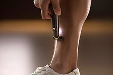 Load image into Gallery viewer, MicroTouch SOLO Titanium, Rechargeable Beard & Body Razor that Trims, Edges, Shaves, and Grooms