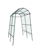 Load image into Gallery viewer, Gardener’s Supply Company Extra Tall Garden Arch Arbor 80in Titan Squash Tunnel | Lightweight Metal Garden Arch Trellis Plant Stand for Climbing Vines | Outdoor Lawn Tower & Garden Support Structure
