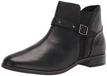 Load image into Gallery viewer, Clarks Women's Trish Chelsea Fashion Boot, Black Leather, 8
