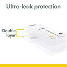 Load image into Gallery viewer, Medela Breastmilk Storage Bags Ready to Use Breast Milk Storing Bags for Breastfeeding Self Standing Bag Space Saving Flat Profile Hygienically PreSealed 6 Ounce, White, 50 Count