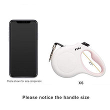 Load image into Gallery viewer, Fida Retractable Dog Leash X-Small Breed, 10 ft Durable Pet Walking Leash for Extra Small Dogs/Cats/Small Animals up to 18 lbs, 360° Tangle Free, White