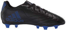 Load image into Gallery viewer, adidas Boys' Goletto VII FG J Football Shoe, core Black/Team Royal Blue/Team Royal Blue, 10.5K M US Little Kid