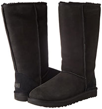 Load image into Gallery viewer, UGG Women's Classic Tall II Boot, Black, 8