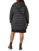 Load image into Gallery viewer, Amazon Essentials Women's Lightweight Water-Resistant Hooded Puffer Coat (Available in Plus Size), Black, Large