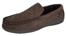 Load image into Gallery viewer, Clarks Men's Freddie Suede Moccasin House Shoe Indoor & Outdoor Slip Resistant Flexible Outsole Slipper (11 M US, Medium Brown)