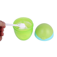 Load image into Gallery viewer, Kidsmile Baby Penguin No-Spill Milk Powder Dispenser, On-The-Go Baby Formula Dispenser, Anti-Skid Milk Container and Snack Cup, 2pcs of Pink and Green