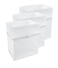 Load image into Gallery viewer, Clean Cubes 13 Gallon Disposable Sanitary Trash Cans & Recycling Bins, 3 Pack (White)