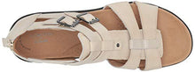 Load image into Gallery viewer, Clarks Women's Laurieann Remi Flat Sandal, Ivory Nubuck, 11