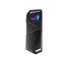 Load image into Gallery viewer, ASUS ROG STRIX Arion Aluminum Alloy M.2 NVMe SSD External Portable Enclosure Case Adapter, USB 3.2 Gen 2 Type-C (10 Gbps), USB-C to C and USB-C to A Cables, Fits PCIe 2280/2260/2242/2230 M Key/B+M Key