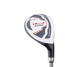 Load image into Gallery viewer, Tour Edge HL-J Junior Complete Golf Set with Bag (Right Hand, Graphite, 1 Putter, 3 Irons, 1 Hybrid, 1 Fairway, 1 Driver 9-12) Red