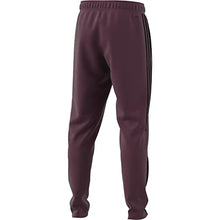 Load image into Gallery viewer, adidas Men's Aeroready Sereno Regular Slim Tapered Cut 3-Stripes Pants, Victory Crimson, X-Small