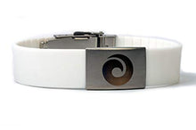 Load image into Gallery viewer, EMF Harmonizer Mobility Wrist Band – Whole Body EMF Protection on The Go – Proven European Technology from EMF Harmony (White)
