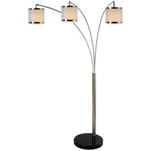 Load image into Gallery viewer, Trend Lighting TFA9307 Lux Arc Floor Lamp, Brushed Nickel Finish