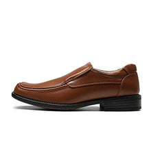 Load image into Gallery viewer, Bruno Marc Men's Goldman-02 Brown Slip on Leather Lined Square Toe Dress Loafers Shoes for Casual Weekend Formal Work - 9.5 M US