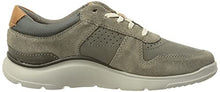 Load image into Gallery viewer, Clarks Men's Gaskill Vibe Sneaker, Dark Grey Combination, 12 Wide