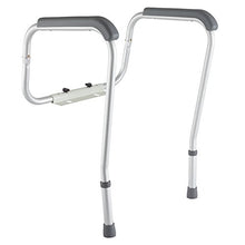Load image into Gallery viewer, Medline Toilet Safety Rails, Safety Frame for Toilet with Easy Installation, Height Adjustable Legs, Bathroom Safety