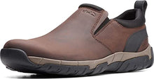 Load image into Gallery viewer, Clarks mens Grove Step Sneaker, Brown Leather, 9.5 US