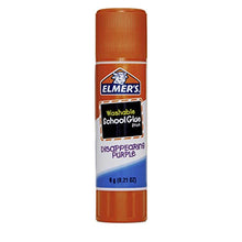 Load image into Gallery viewer, Elmer's Disappearing Purple School Glue Sticks, Washable, 6 Grams, 12 Count