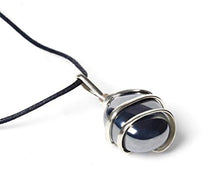 Load image into Gallery viewer, Raw Hematite Crystal Pendant Necklace – Grounding Balancing Joy Vitality Confidence Clarity Overwhelm - Authentic Stone on Adjustable Length Cord - Real Gemstone Chakra Healing Charm